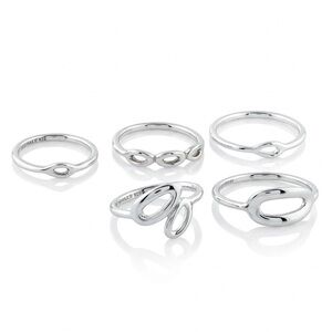 Ippolita Sterling Silver Stackable Ring Set